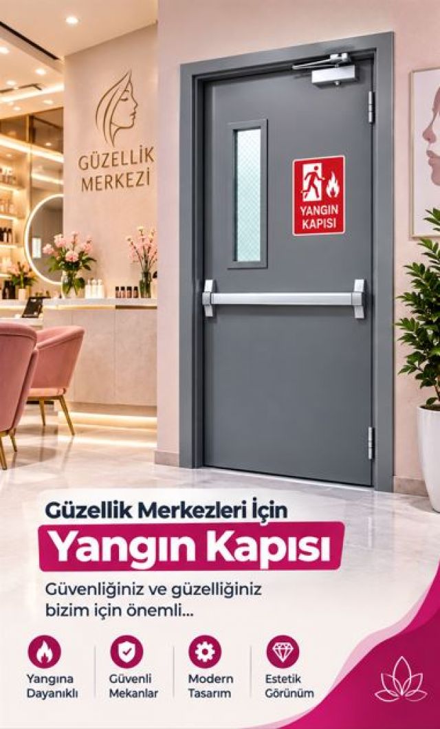 Güzellik Merkezi İçin Yangın Kapısı
